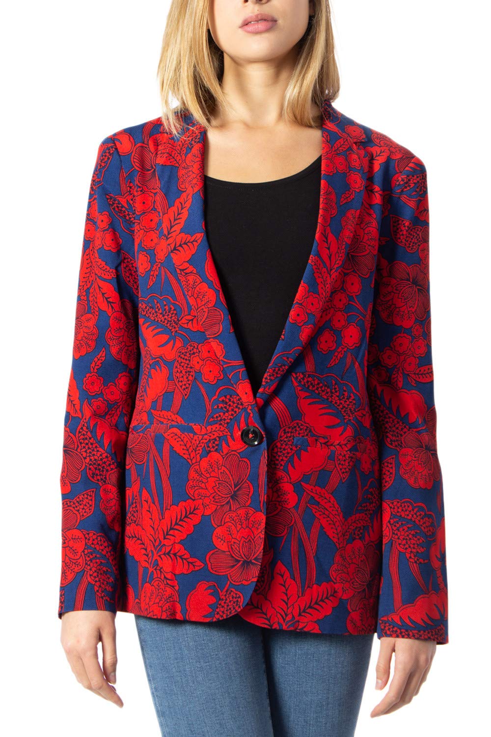 Desigual Women's Blazer Jacket - Stylish & Comfortable Formal Wear for Office, Business & Special Occasions | Trendy Ladies' Workwear & Evening Outfits