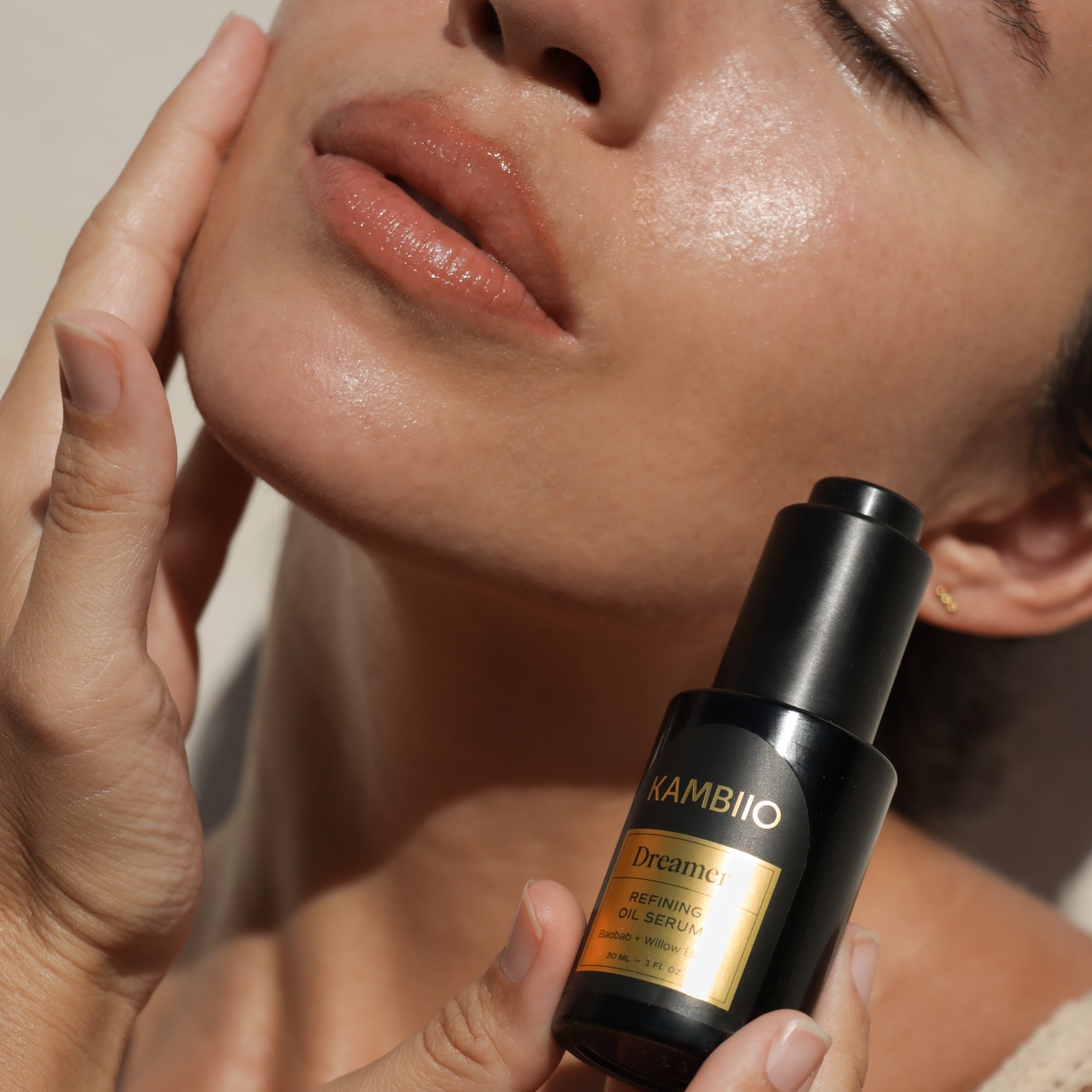 Dreamer Refining Oil Serum - 100% Natural Hair & Skin Treatment for Dryness & Frizz - Perfect for Daily Hydration & Nighttime Repair