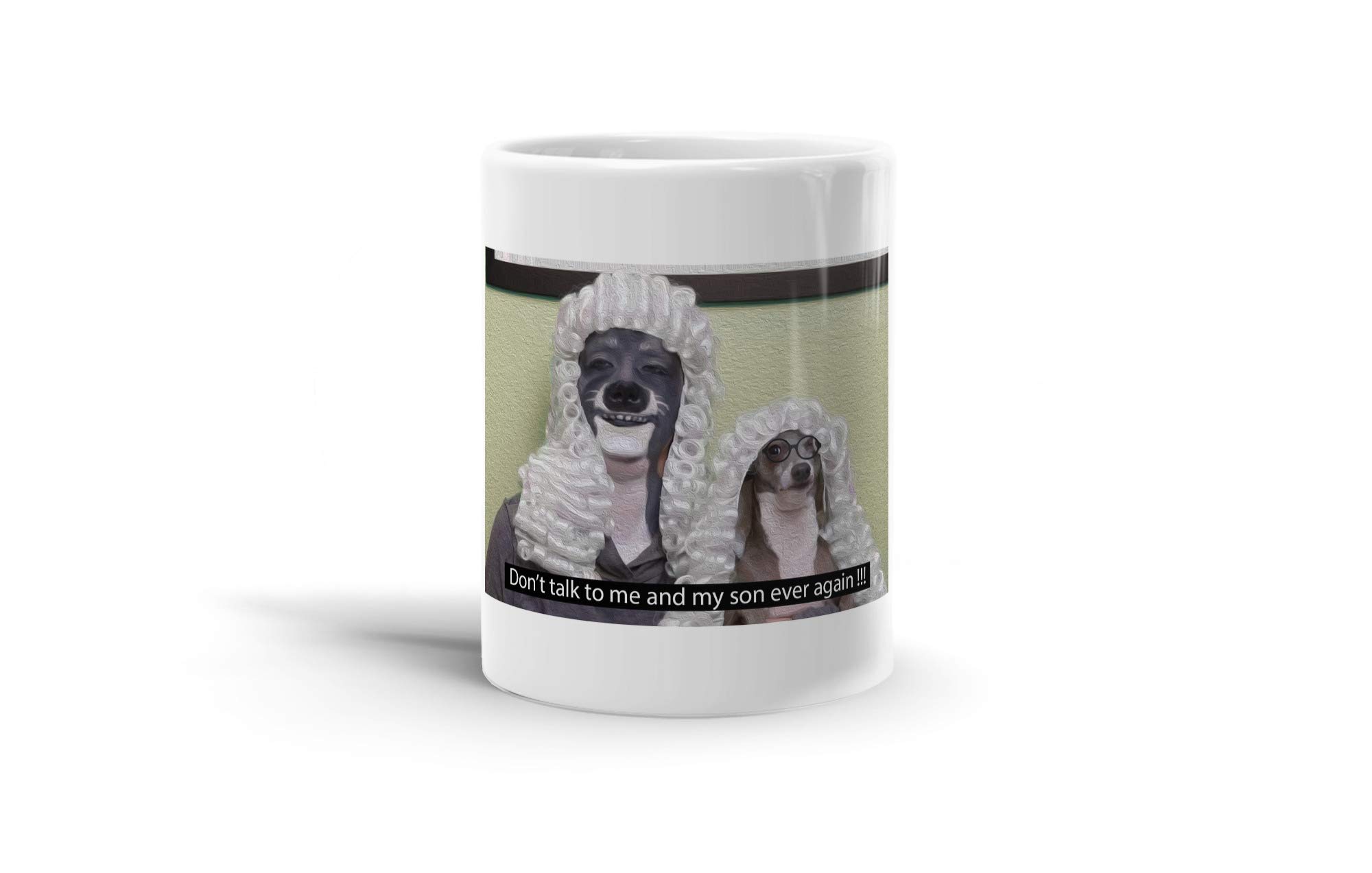 Jenna Marbles Inspired 11oz Ceramic Coffee Mug for Dog Lovers - Perfect for Home, Office & Gift Giving