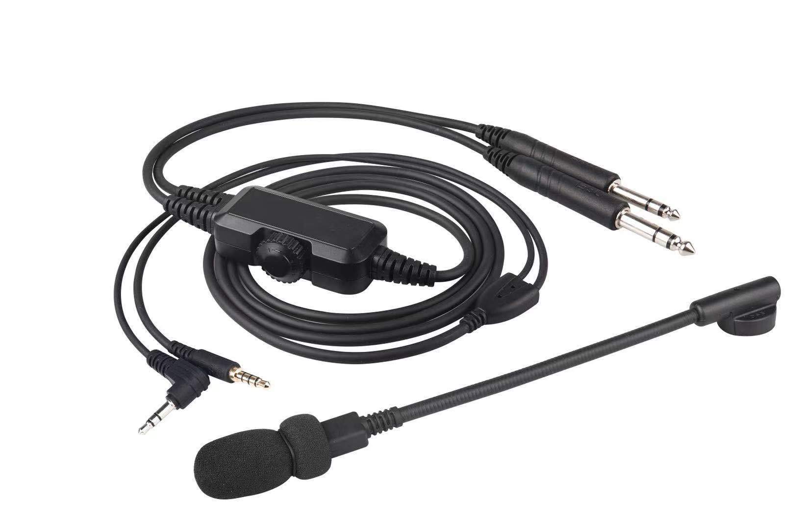 Pro XS Aviation Microphone Adapter for Sony WH-1000XM3 Noise Cancelling Headphones - 3.5mm Sony Style Plug - Perfect for Airline Pilots, Flight Attendants & Aviation Enthusiasts