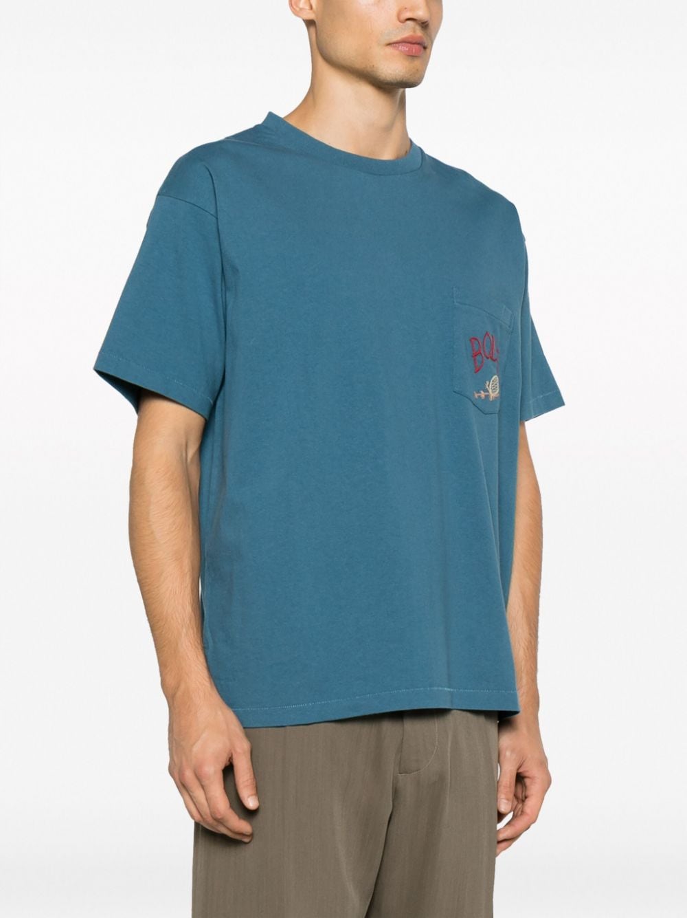Premium BODE Men's Blue T-Shirts & Polo Shirts - Soft Cotton Casual Wear for Everyday Comfort | Perfect for Work, Gym & Outdoor Activities