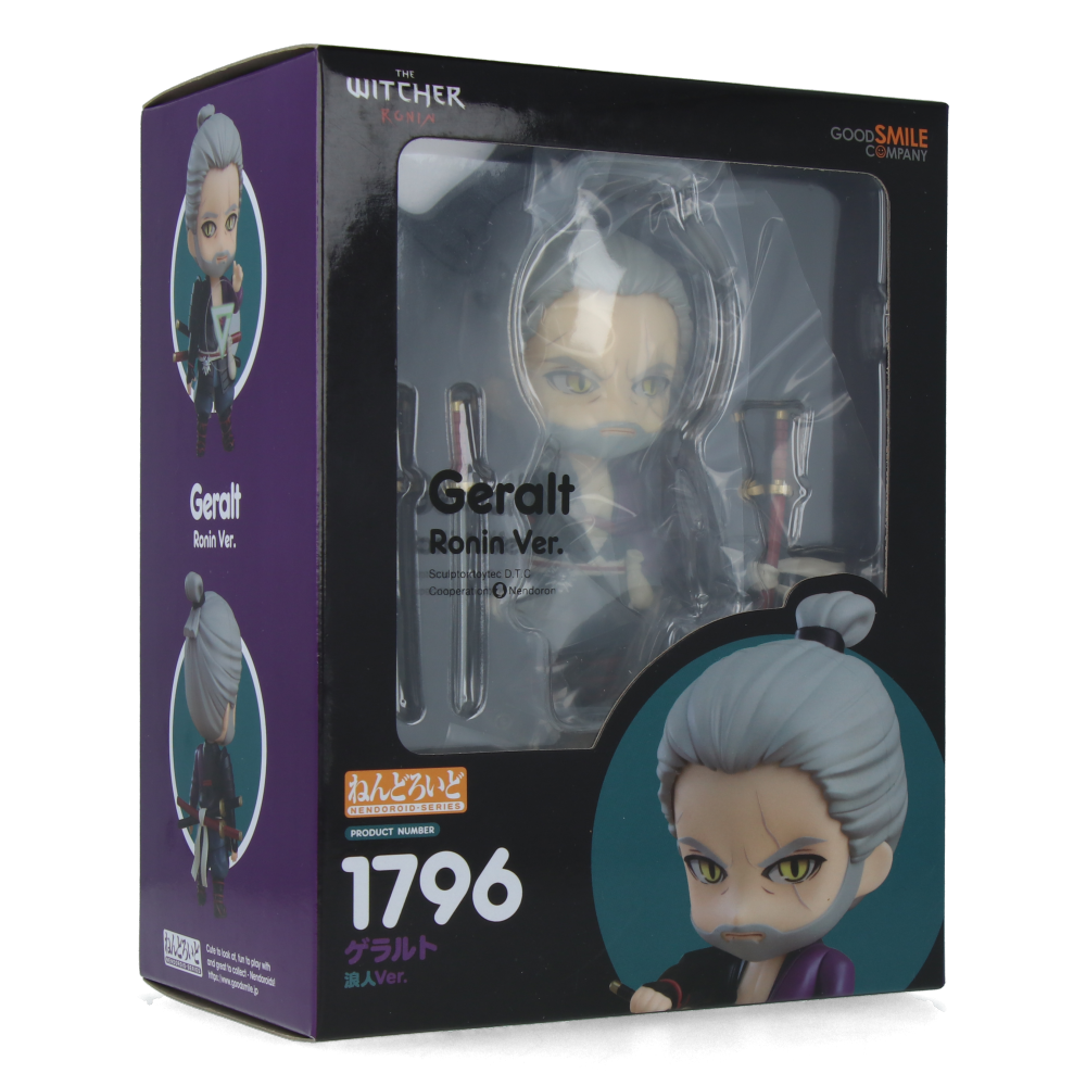 Geralt Ronin Version Nendoroid Figurine - The Witcher Collectible Action Figure for Anime Fans, Gamers & Collectors | Perfect for Display, Gifts & Cosplay Inspiration