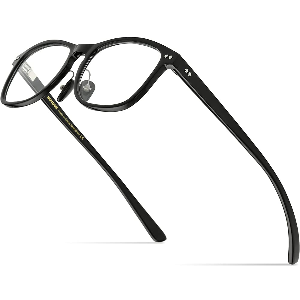 HEPIDEM 100% Genuine Buffalo Horn Eyeglass Frames for Men & Women - Handcrafted Luxury Reading Glasses 0029-0031 | Perfect for Office, Reading & Fashion Accessories