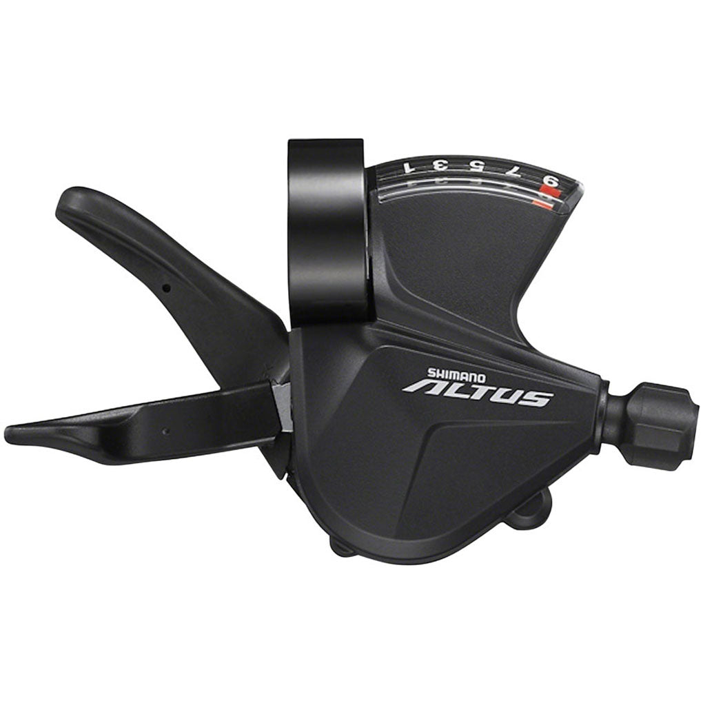Shimano Altus SL-M2010 9-Speed Right Rapidfire Plus Shifter - Compatible with Mountain Bikes & Road Bikes - Perfect for Smooth Gear Shifting on Trails and Commutes