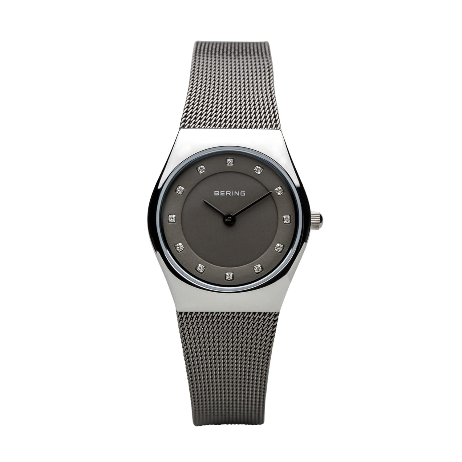 BERING Women's Classic Analog Quartz Watch - Stainless Steel Strap, Sapphire Crystal Glass - Elegant Dress Watch for Office, Party & Everyday Wear