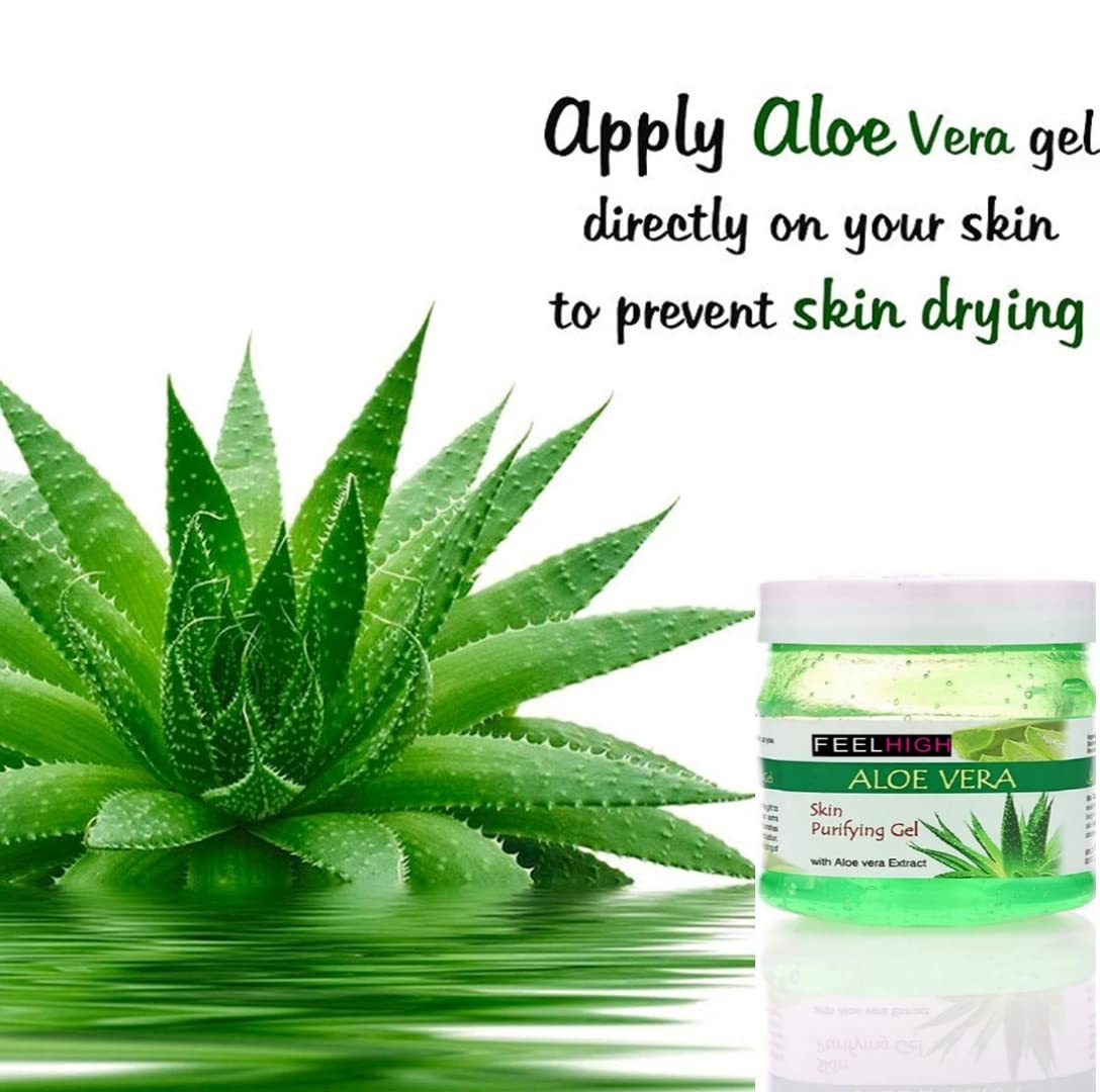 Purifying Papaya & Aloe Vera Face & Body Gel Set - 500ml Each - Skin Care for Men & Women - Deep Cleansing with Natural Extracts - Perfect for Daily Skincare Routine & Post-Workout Refreshment