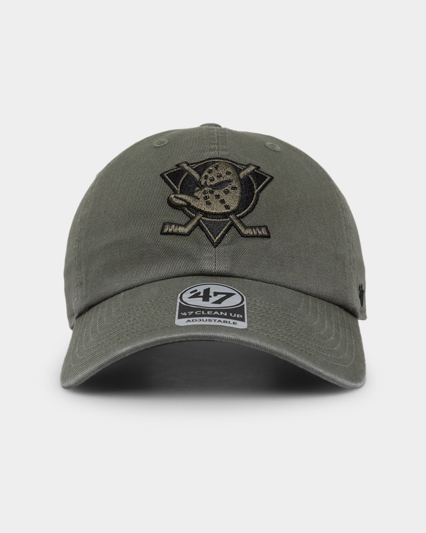 47 Brand Anaheim Ducks '47 Clean Up Adjustable Strapback Hat - NHL Hockey Fan Cap for Men & Women - Perfect for Game Day, Tailgating and Casual Wear
