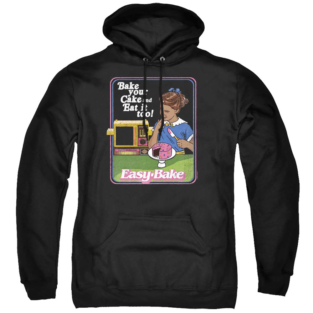 Trevco Easy Bake Oven Hoodie - Unisex Adult Pullover Sweatshirt for Baking Enthusiasts | Perfect for Cooking Parties & Gift Giving