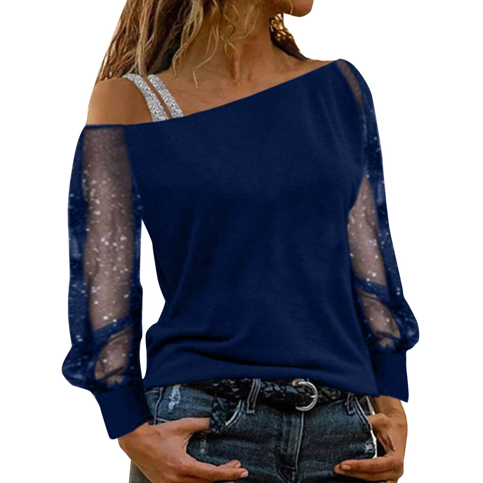 Women's Workout Tops & Off Shoulder T-Shirts - Fashionable Summer Tank Tops & Tunic Blouses for Gym, Yoga, Beach & Casual Wear 2022