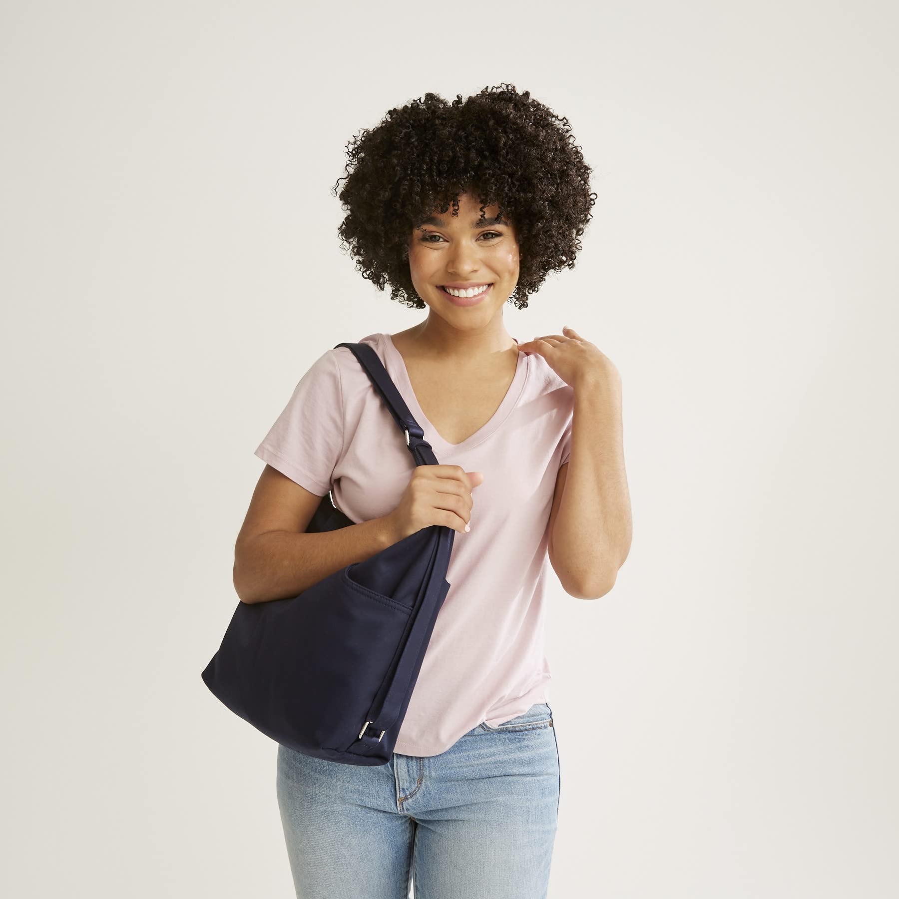 Women's Convertible Cotton Backpack Shoulder Bag - Lightweight Travel Tote for Work, Gym & Daily Use | Adjustable Straps & Multiple Pockets