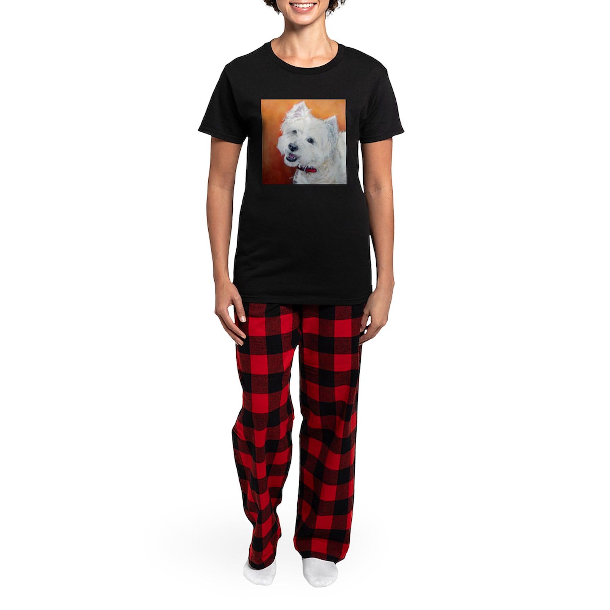 Booker's Westie Stuff Women's Dark Novelty Pajamas - Cozy Sleepwear for Women | Perfect for Lounging, Sleepovers & Relaxing at Home