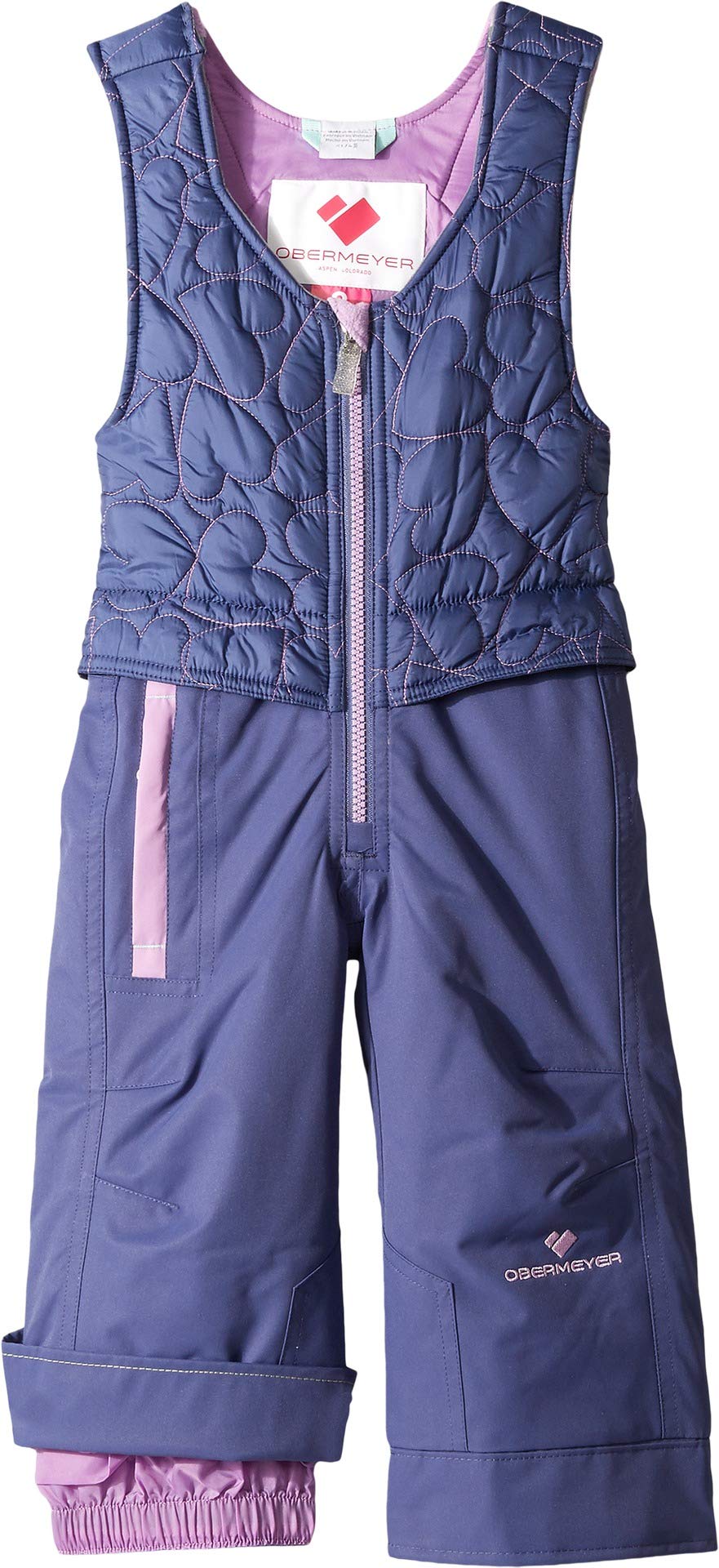 Obermeyer Kids & Women's Ober-All Bib Snow Pants - Waterproof Insulated Ski Bibs for Toddler, Little & Big Kids - Perfect for Skiing, Snowboarding & Winter Outdoor Activities