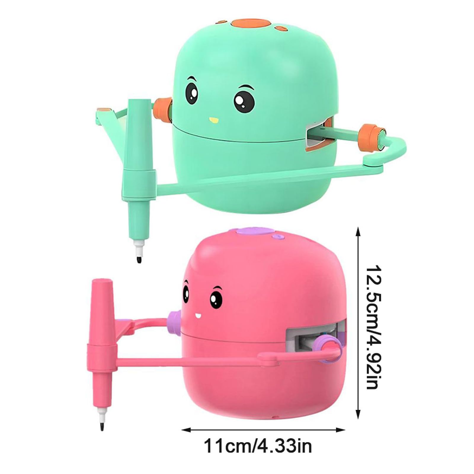 Smart Drawing Robot for Kids - Voice Interactive Educational Learning Toy with Markers & 100 Drawing Cards | STEM Art Machine for Creativity & Hand-Eye Coordination | Perfect Gift for Boys & Girls Ages 3-8 | Home, Classroom & Party Activity Toy