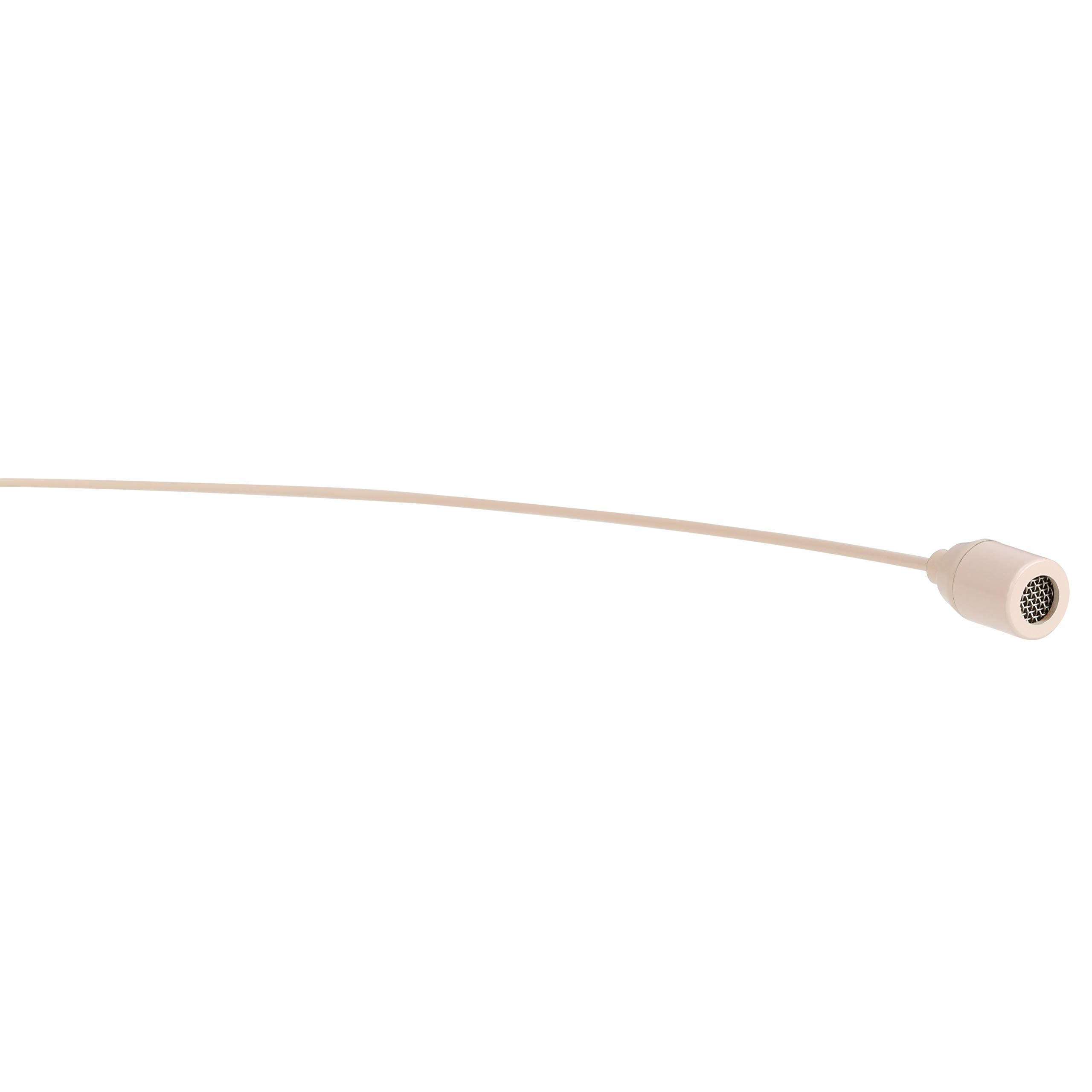 Saramonic DK6E Lightweight Slim Omnidirectional Headset Microphone for Shure, TOA, Line-6 & BeyerDynamic Wireless Systems - TA4F Locking Connector - Perfect for Live Performances, Broadcasting & Public Speaking