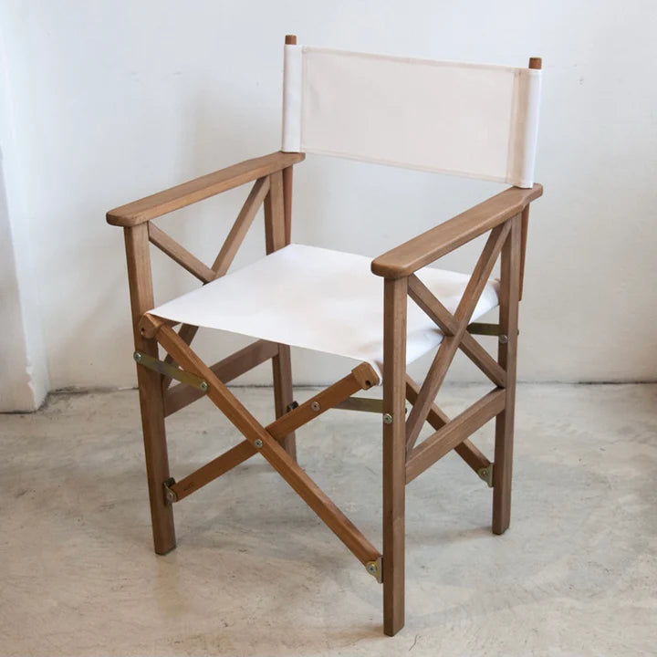 Premium Hardwood Directors Chairs with Durable Sunbrella Fabric - Perfect for Outdoor Events, Film Sets, and Home Theater Seating