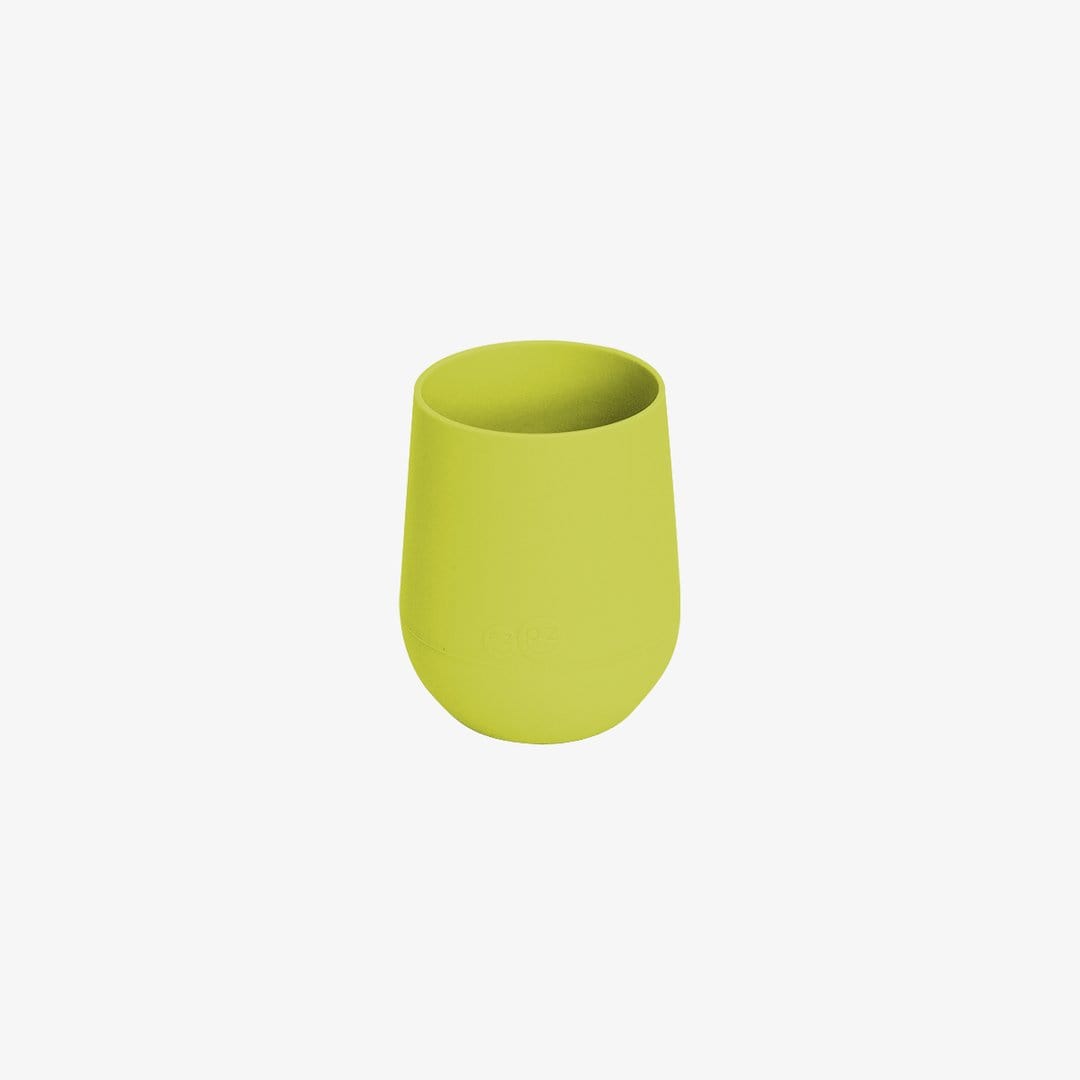 ezpz Mini Cup - Non-Spill Silicone Toddler Cup with Lid | Perfect for Baby's First Sippy Cup, Travel & Daycare Use
