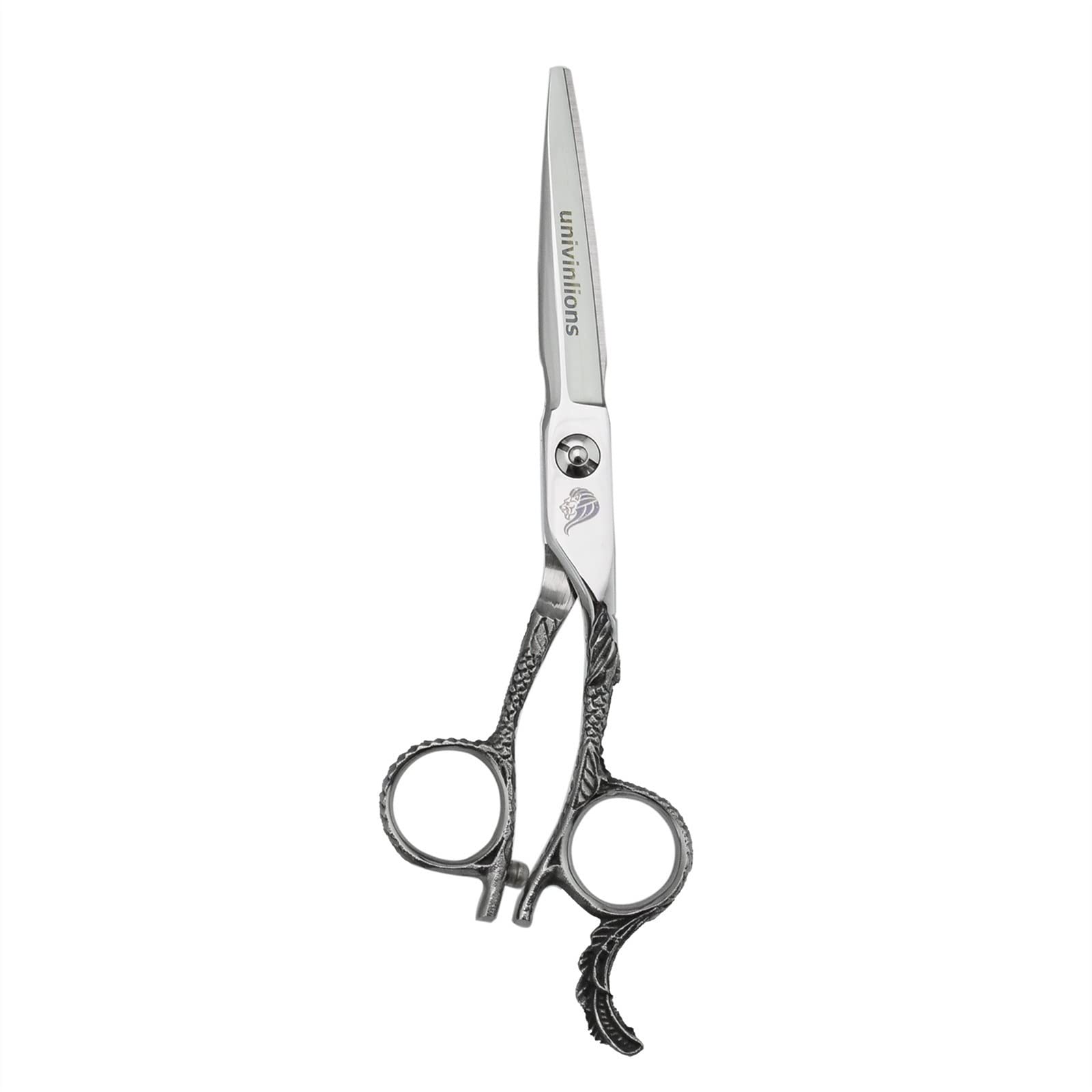 ATRIXU 6 Inch Professional Hair Cutting Scissors & Thinning Shears Set - Barber Scissors Kit with Comb & Clip for Hairdressing Salon, Stylists & Home Use (Cutting Scissors Size)