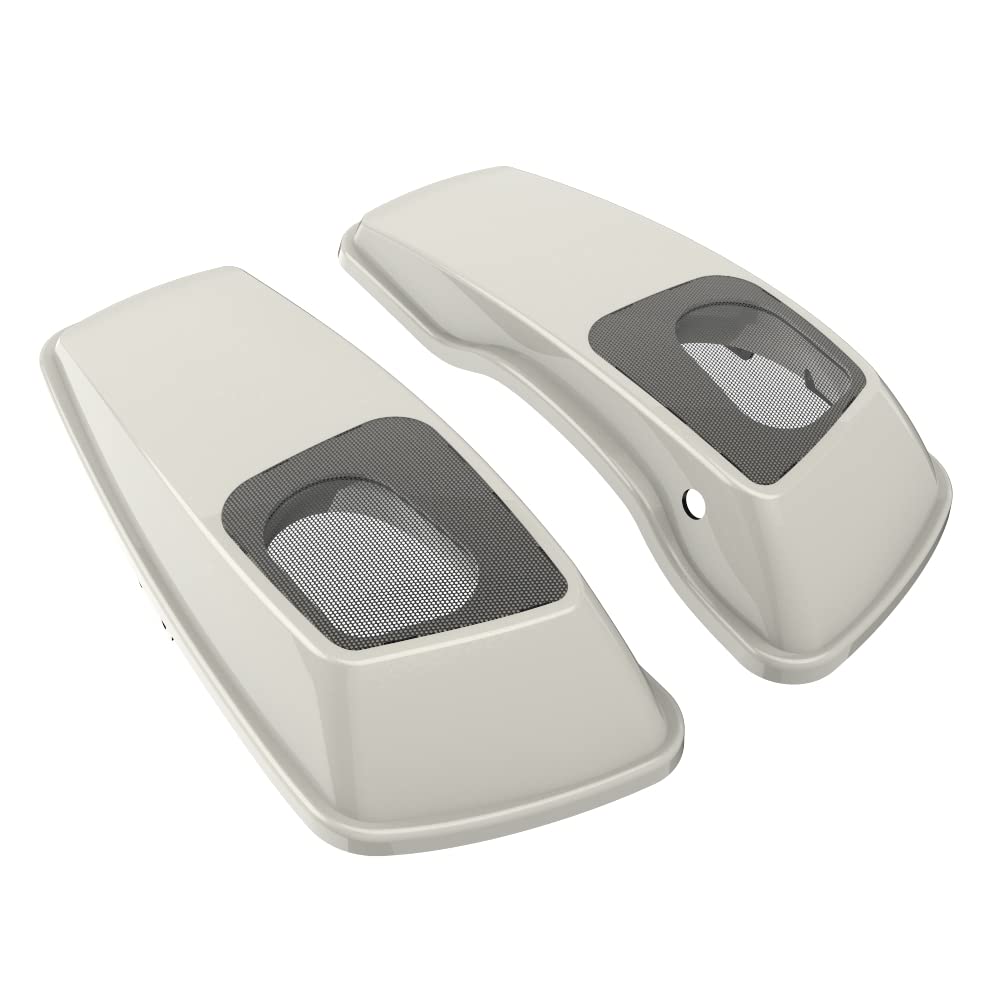 Premium 6X9 Saddlebag Speaker Lids for 2014+ Harley Davidson Touring - Color Matched Replacement Parts - Perfect for Road Trips & Custom Audio Upgrades
