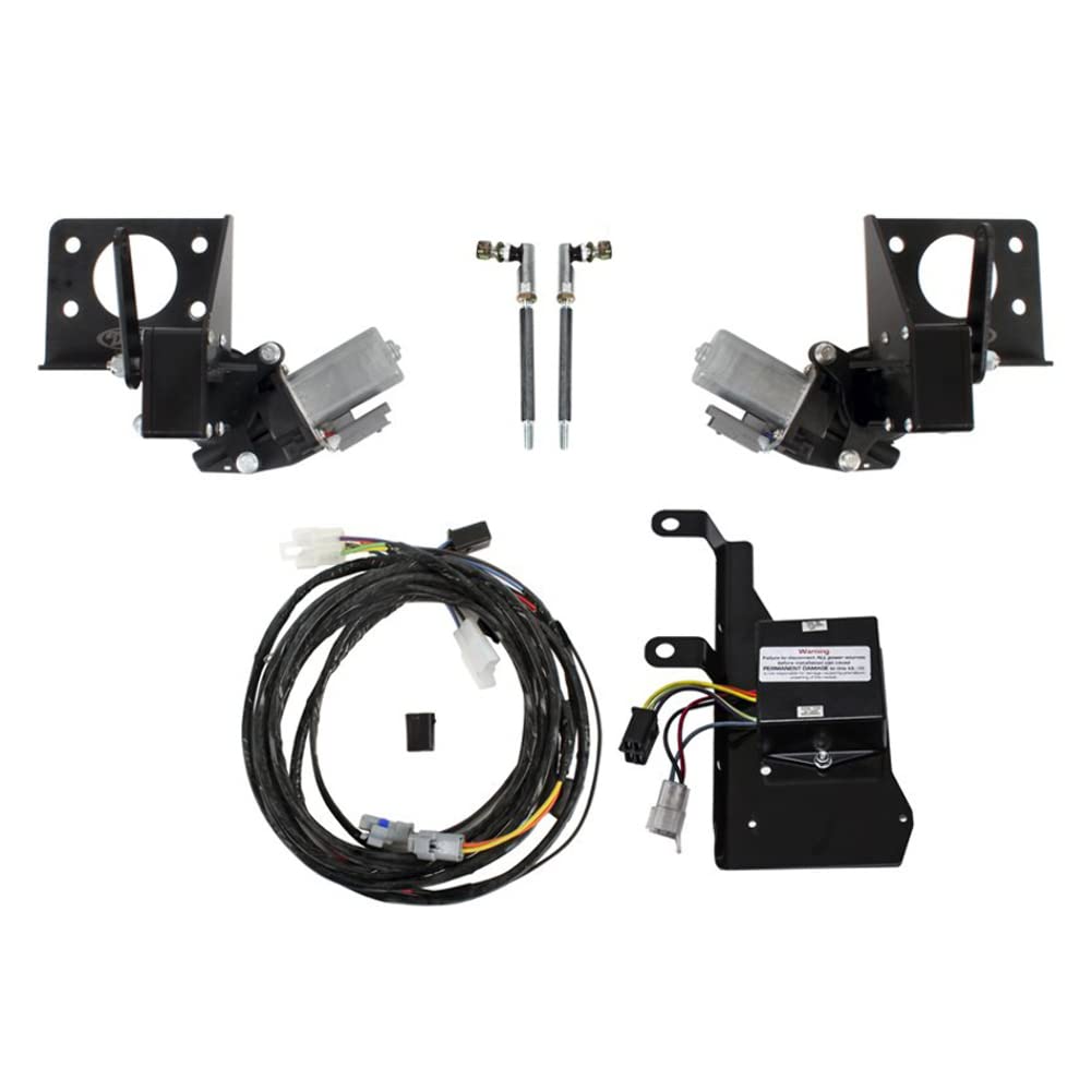 Detroit Speed 122009 Electric Headlight Door Kit - Universal Car Headlight Conversion for Classic Muscle Cars & Hot Rods | Easy Installation & Durable Performance