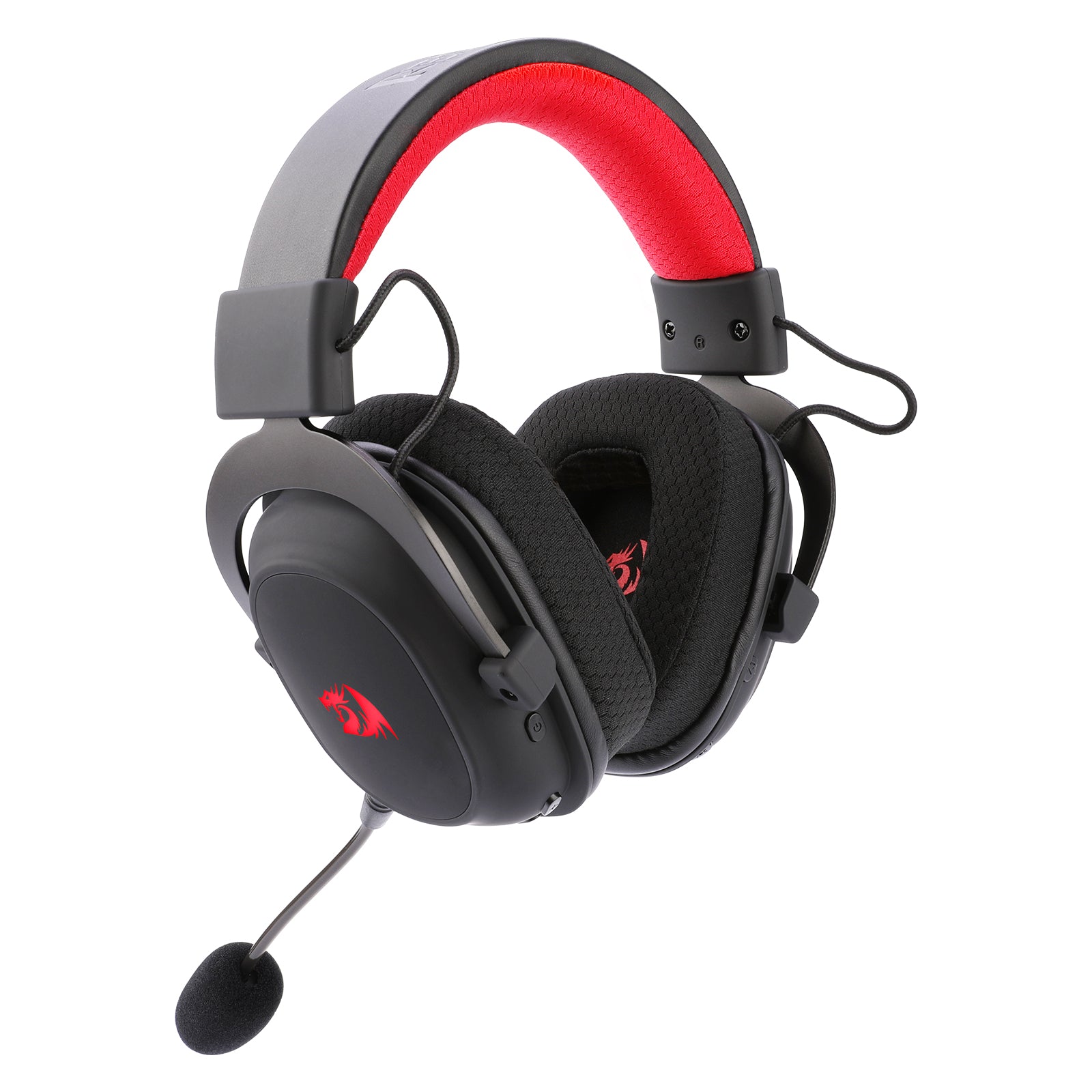 Redragon Zeus H510 PRO Wireless Gaming Headset with 7.1 Surround Sound, RGB Lighting - Perfect for PC, PS5, Xbox & Esports Gaming
