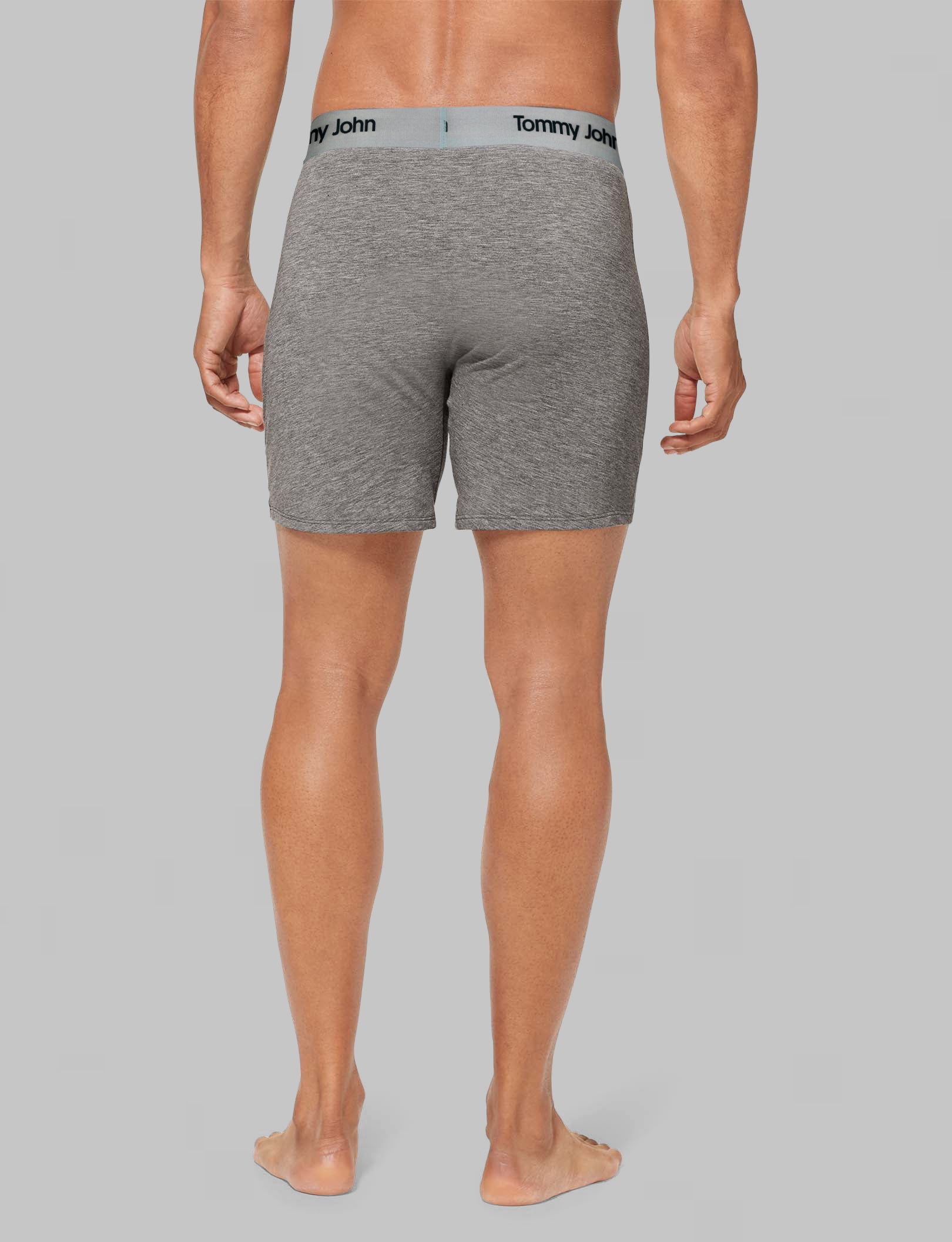 Second Skin Relaxed Fit Boxer Briefs - 6 Pack Ultra Soft Men's Underwear for All-Day Comfort | Perfect for Workout, Lounge & Sleep