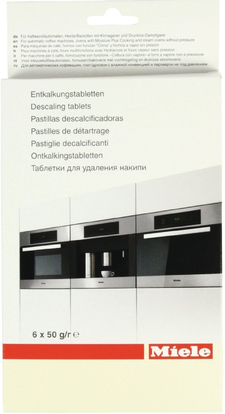 Miele Coffee Machine Cleaning Kit - 6 Descaling Tablets, 10 Cleaning Tablets & 100ml Milk Pipe Cleaner | Professional Espresso Machine Maintenance for Home & Commercial Use
