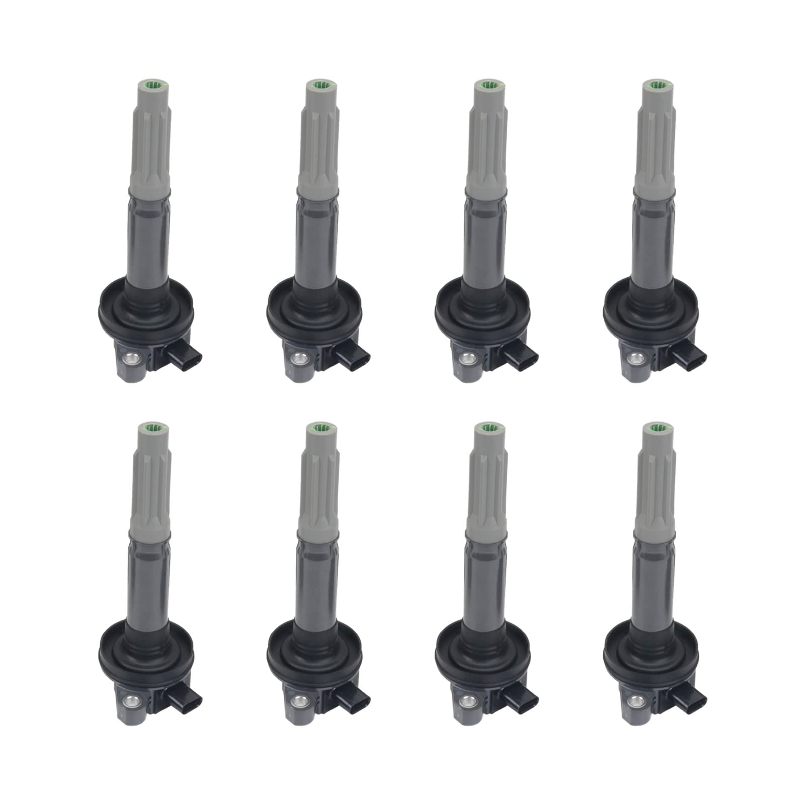8 Pack Ignition Coil Set Compatible with 2016-2017 Ford F-150 V8 5.0L & Mustang V8 5.0L - OEM FR3Z-12029-A Replacement - Improve Engine Performance & Fuel Efficiency for Daily Driving & Off-Road Use