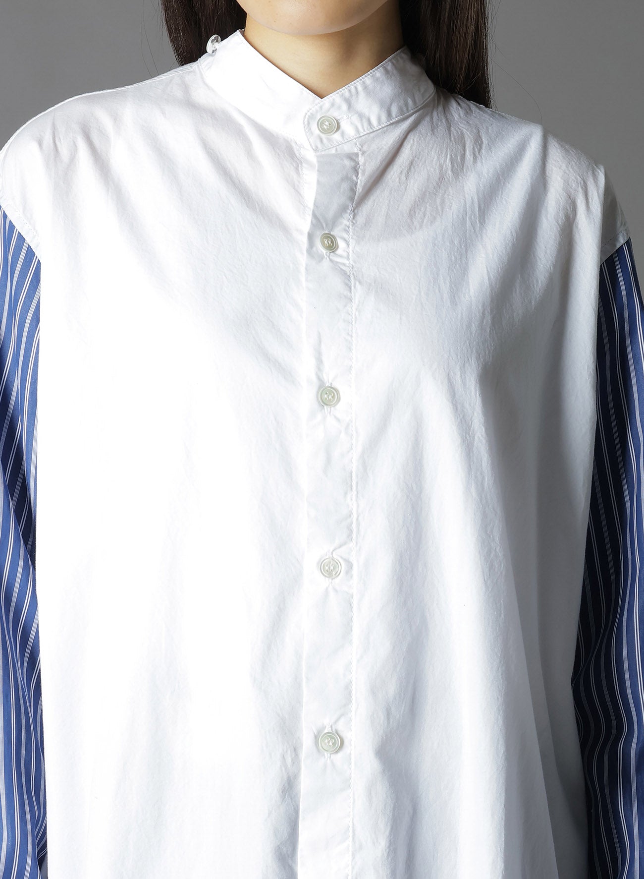 Premium Cotton Broad Stripe Non-Fusible Men's Dress Shirt - Perfect for Business Casual, Office Wear & Formal Occasions