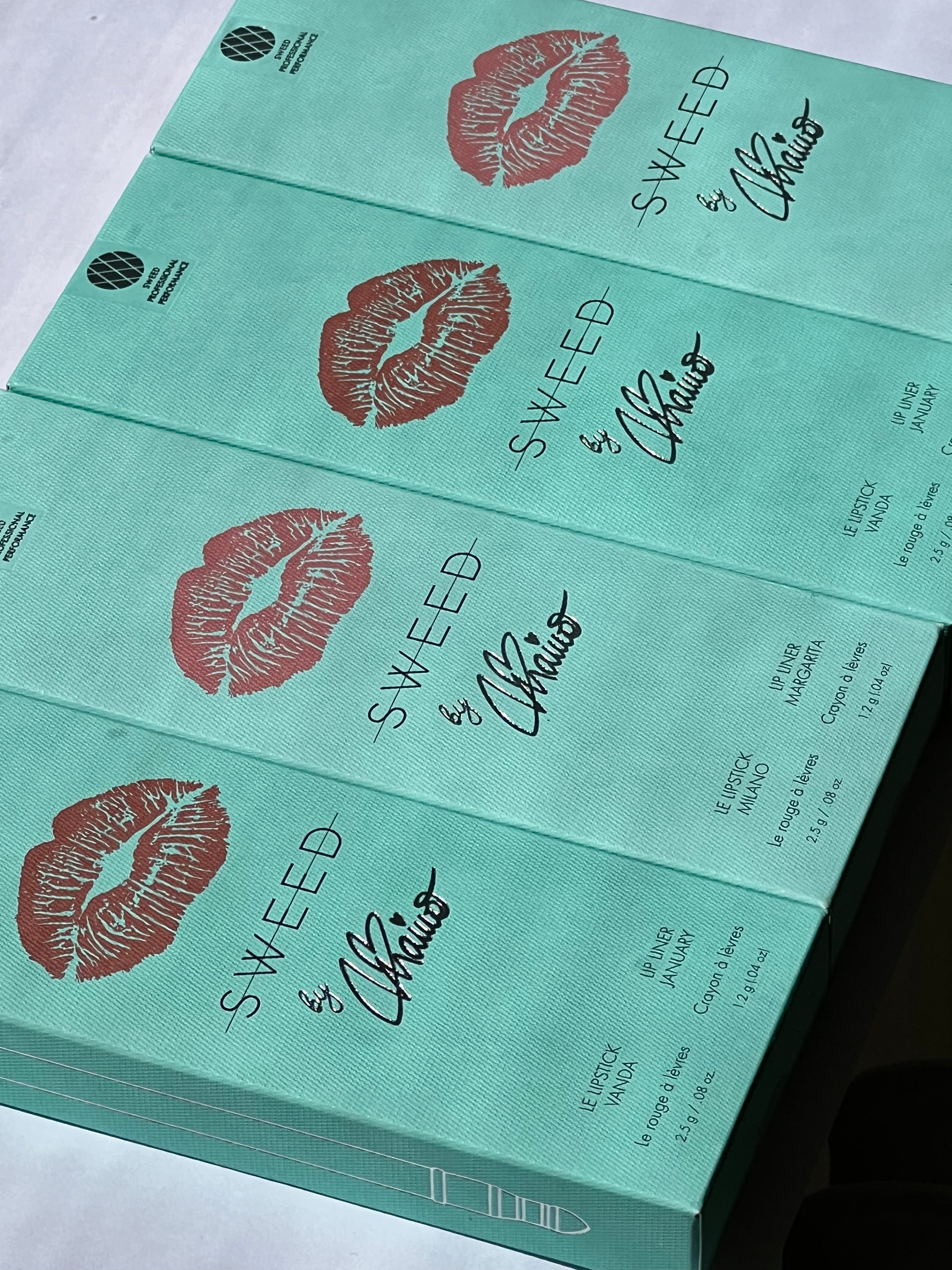 Sweed x Elisa Maino Lip Combo Set - Hydrating Lip Gloss & Plumping Lip Balm Duo for Soft, Full Lips | Perfect for Daily Moisture & Nighttime Lip Care