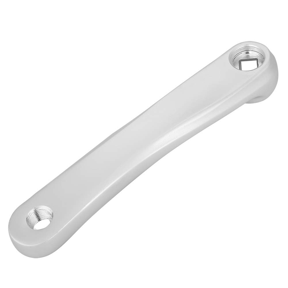 **Premium Bike Crank Arm - 170mm Aluminum Alloy Left Crank Arm for Bike Repair & Replacement - Fits Multiple Bike Models (Silver, Diamond Hole) - Durable & Stylish for Road Bikes, Mountain Bikes & Commuting**