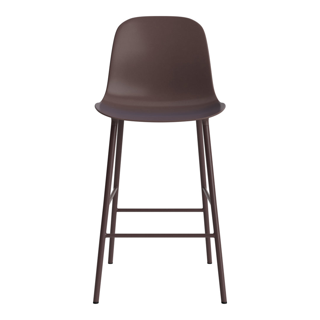 Modern Form Counter Chair - Stylish Bar Stool for Kitchen Island, Breakfast Nook & Home Bar | Adjustable Height & Comfortable Seating