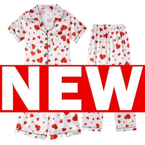 3pcs-red Hearts