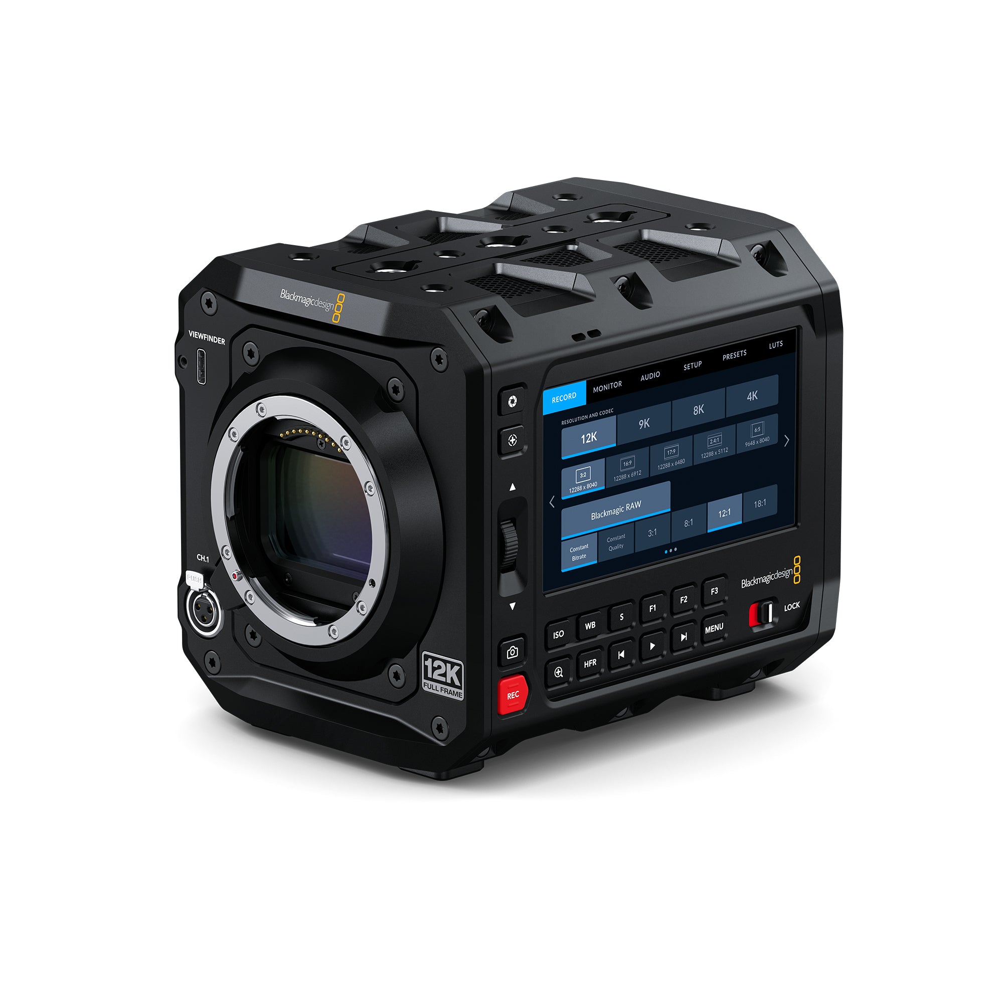 Blackmagic Design PYXIS 12K Cinema Box Camera - L Mount for Professional Filmmaking & High-End Video Production | Perfect for Studio, Documentary & Commercial Shoots