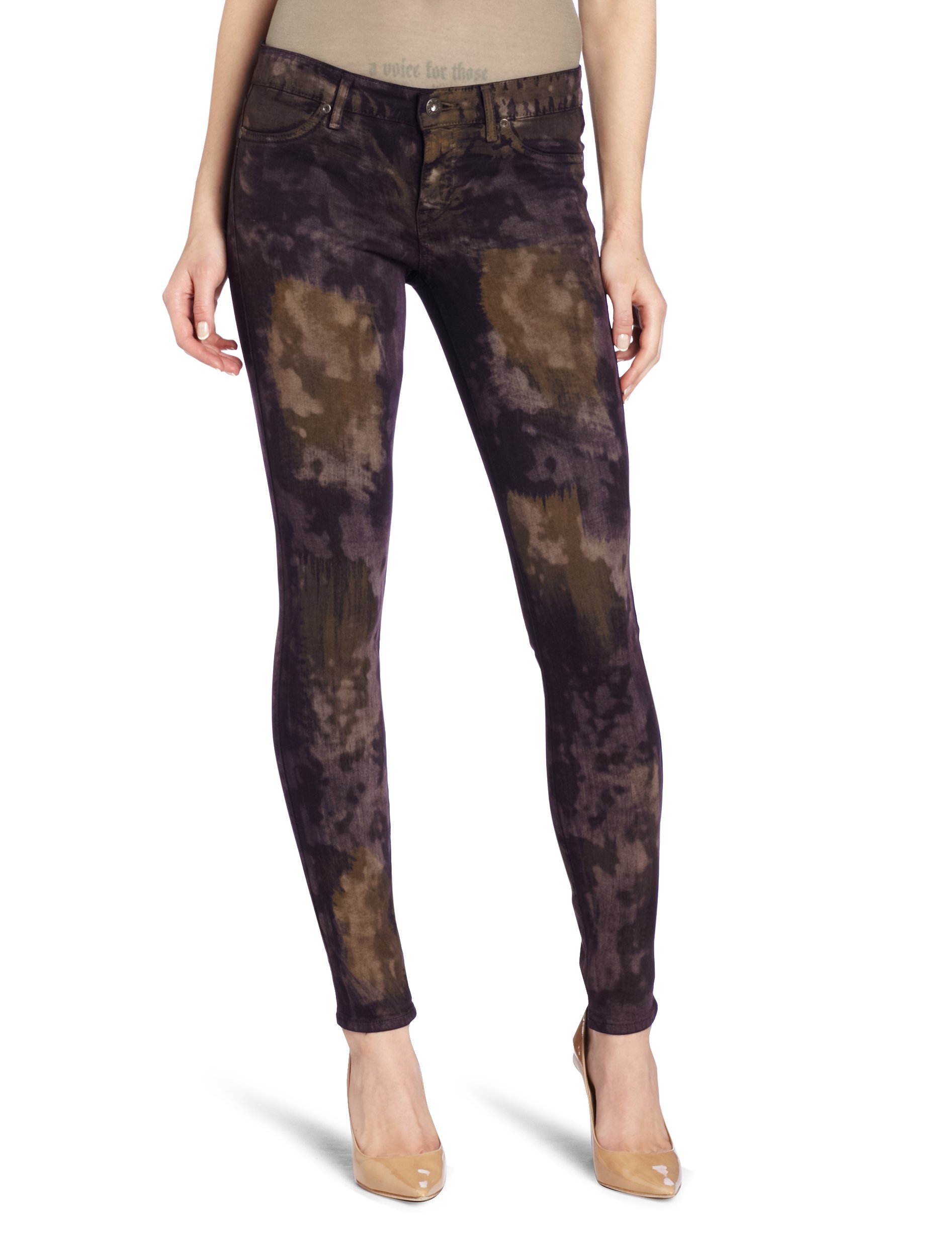 Rich & Skinny Women's High Waist Stretch Denim Leggings - Slim Fit Comfortable Jeggings for Casual Wear, Work & Night Out