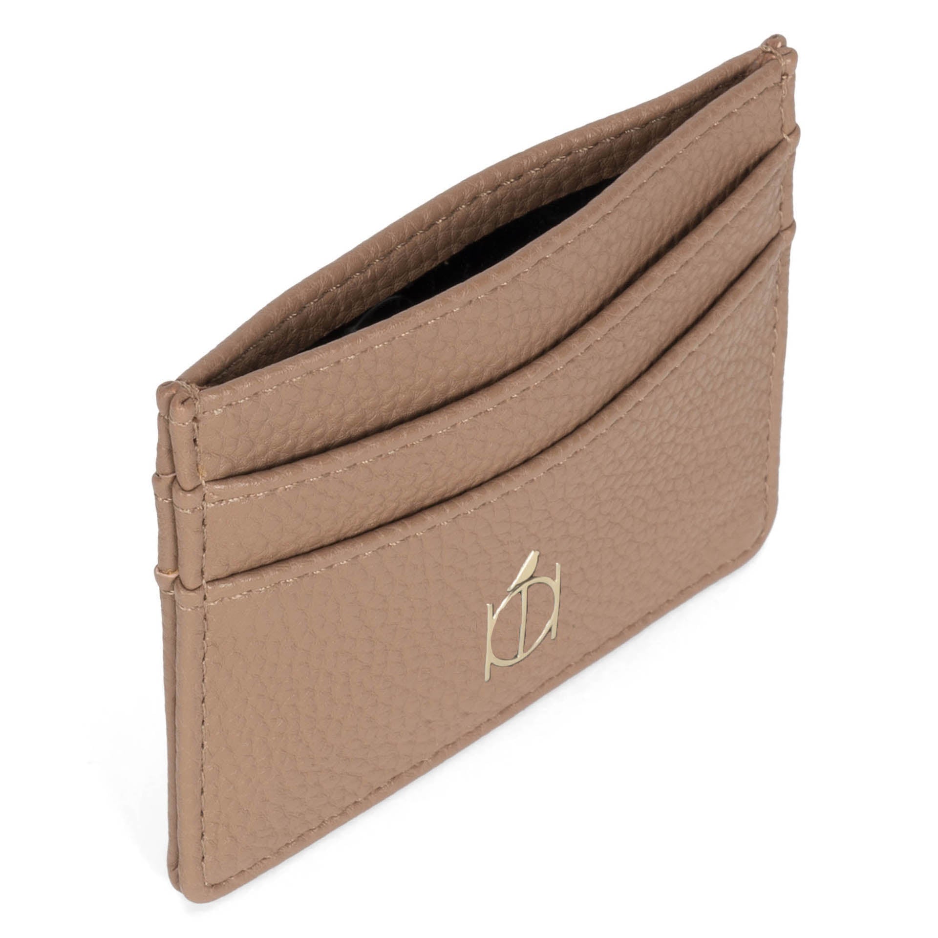 Riona Ashley RFID Blocking Credit Card Holder - Slim Pebbled Leather Wallet for Women - Perfect for Travel, Shopping & Everyday Use