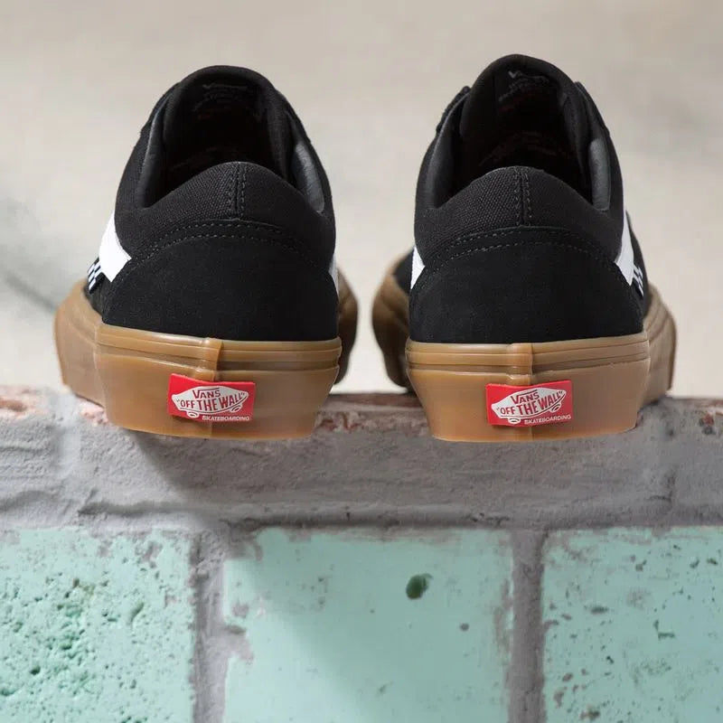 Vans Old Skool Skate Shoes in Black & Brown - Classic Skateboard Sneakers for Men & Women | Perfect for Streetwear, Skateboarding & Casual Outfits