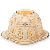 Lenox Eternal Love Votive Candle Holder - Elegant Glass Votive for Weddings, Anniversaries & Romantic Home Decor