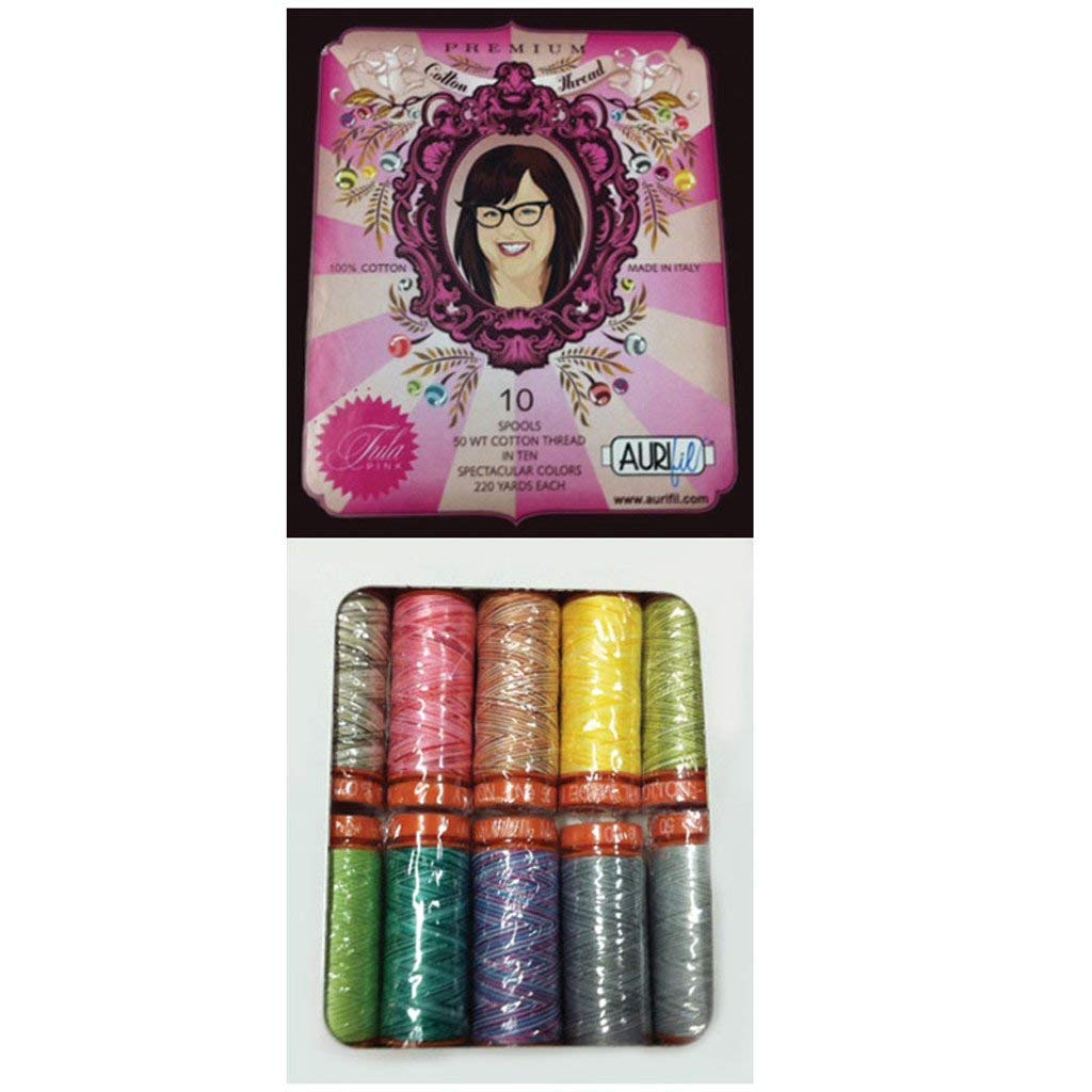 Aurifil Premium Cotton Thread Collection for Quilting & Sewing - Perfect for Hand & Machine Stitching, Embroidery, and Craft Projects