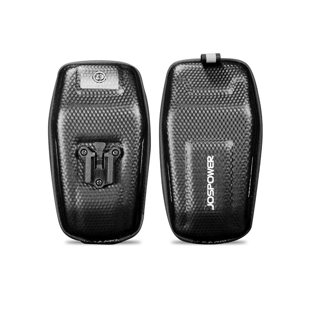 Waterproof Bike Saddle Bag - Under Seat Storage Pouch with Reflective Stripe for Mountain & Road Bikes | EVA PU Material | Holds Bicycle Repair Tools | Perfect for Commuting, Cycling Tours & Outdoor Adventures