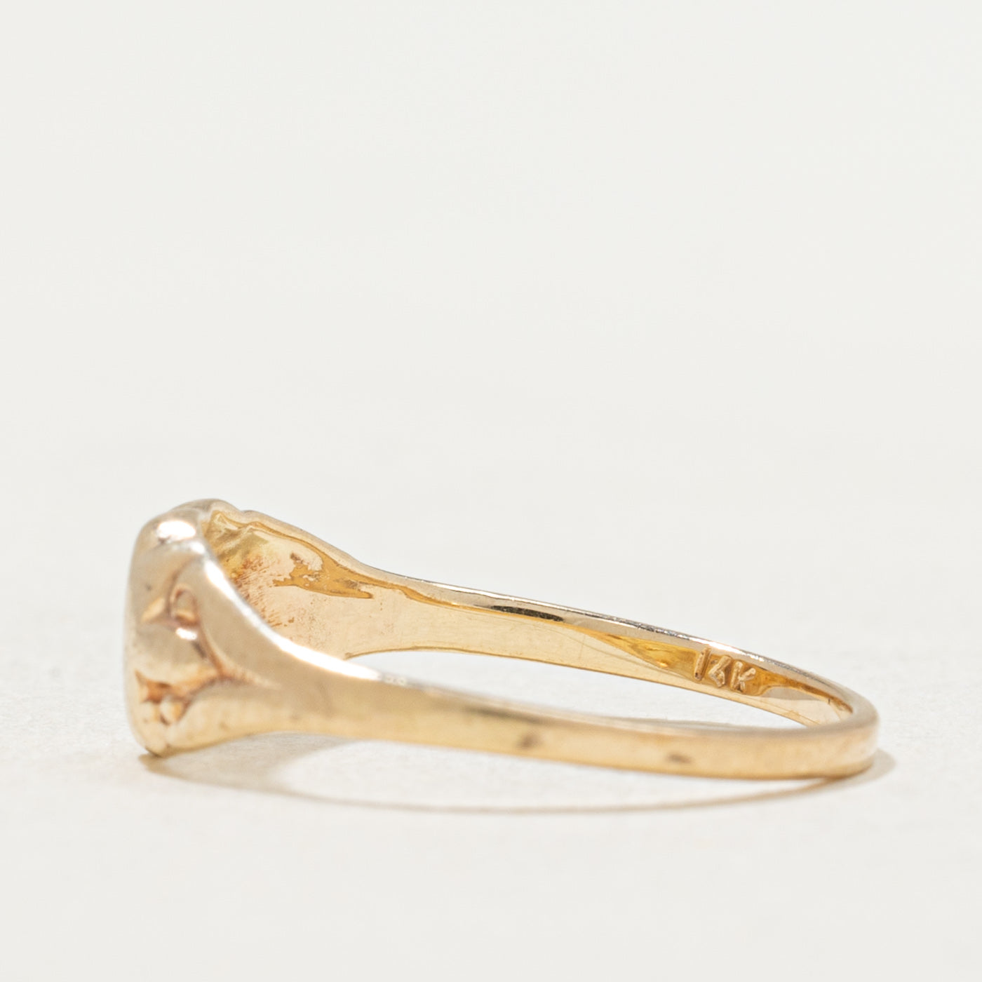 0.04ct Diamond Heart Ring - Size 4 | Elegant & Romantic Jewelry Gift for Her | Perfect for Valentine's Day, Anniversary & Proposal