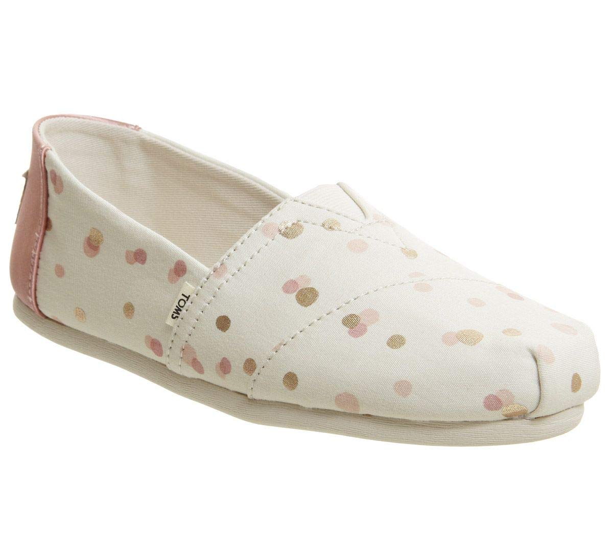 TOMS Women's Alpargata Casual Slip-On Shoes - Comfortable Canvas Espadrilles for Women, Perfect for Beach, Summer Outfits and Everyday Wear
