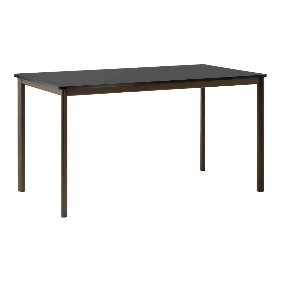 Modern Drip HW58 & HW59 Dining Table Set - Elegant Glass Top with Sturdy Metal Frame - Perfect for Kitchen, Dining Room & Small Space Apartments