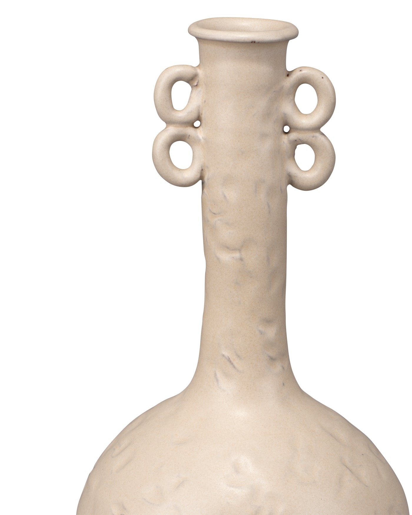 Babar Vase Large - Elegant Ceramic Flower Vase for Home Decor, Wedding Centerpieces & Office Desk Decorations