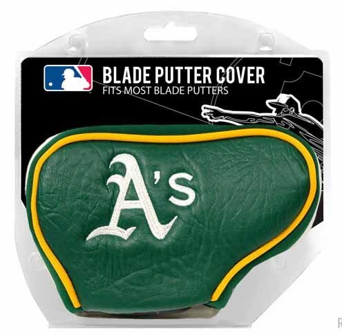 Team Golf 96901 MLB Oakland Athletics Blade Putter - Premium Golf Club for Putting Practice, Perfect for Golf Enthusiasts & Collectors | Ideal for Home, Office & Golf Course Use
