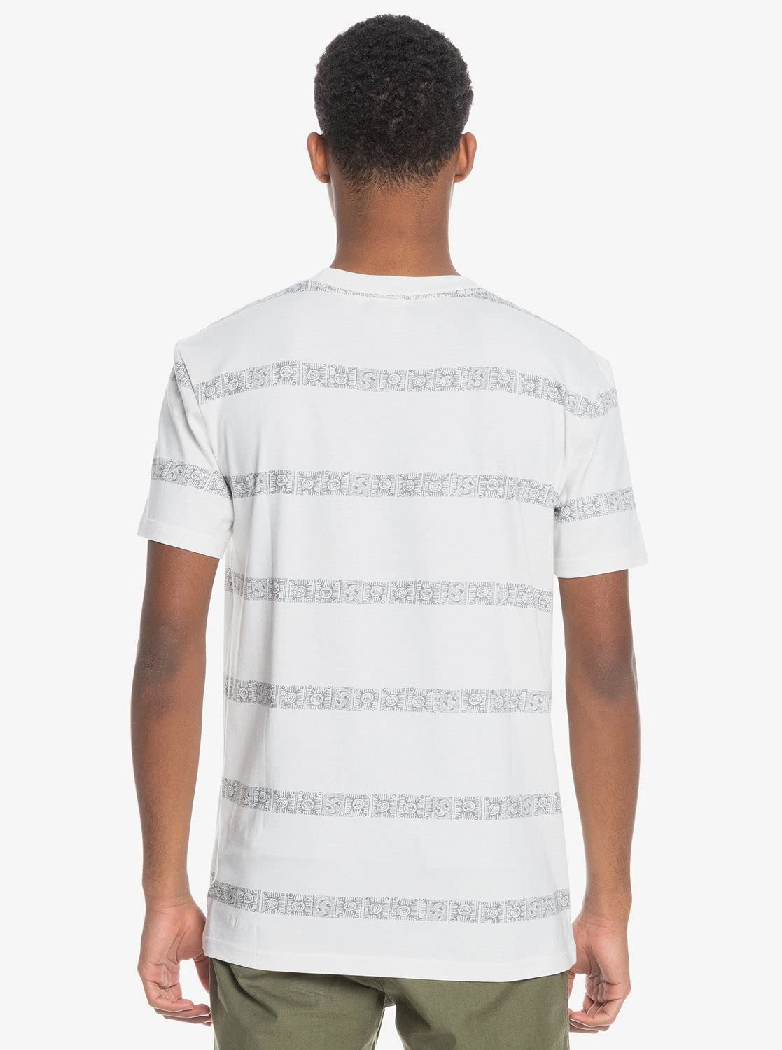 Quiksilver Men's Heritage Short Sleeve T-Shirt - Classic Cotton Crewneck Tee for Casual Wear, Surfing & Beach Outfits
