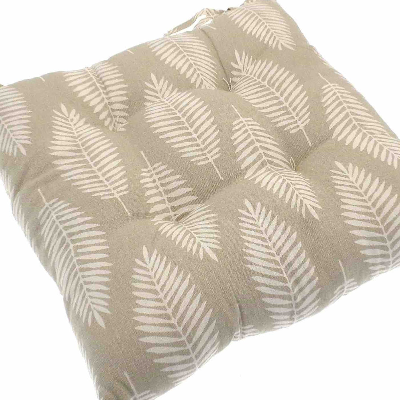 Natural Leaves Seat Pad - Comfortable & Breathable Cushion for Outdoor Chairs, Patio Furniture, and Camping - Eco-Friendly Home & Garden Decor