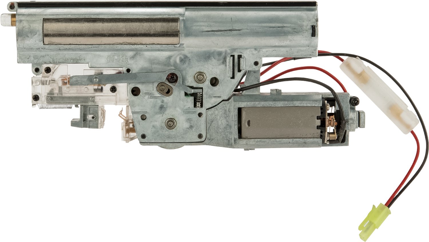 Evike - Complete Reinforced Gearbox with High Power Motor for P90 Series AEG Airsoft Guns | Upgrade Kit for Enhanced Performance | Perfect for Airsoft Battles & Tactical Training