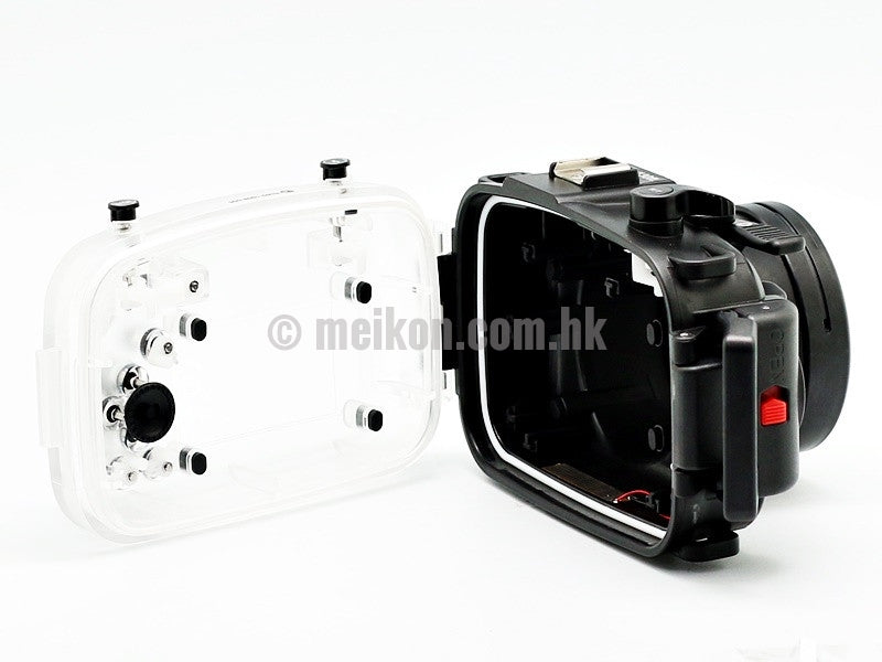 Sony A5100 40m/130ft Waterproof Underwater Camera Housing Case for Diving, Snorkeling & Marine Photography - Compatible with Sony A5100 Mirrorless Camera