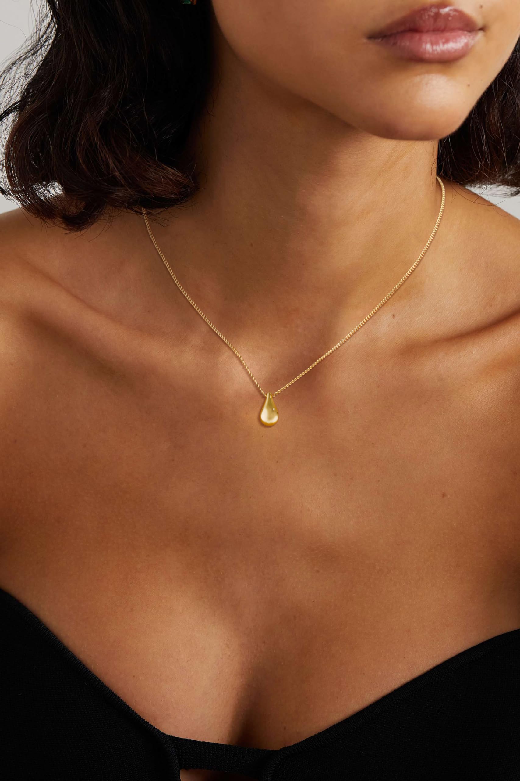 Trendy 14K Gold Plated & Silver Layered Necklaces for Women - Stackable Dainty Choker with Drop Pendant & Herringbone Necklace Set | Perfect for Layering, Everyday Wear, Date Nights & Gift Giving