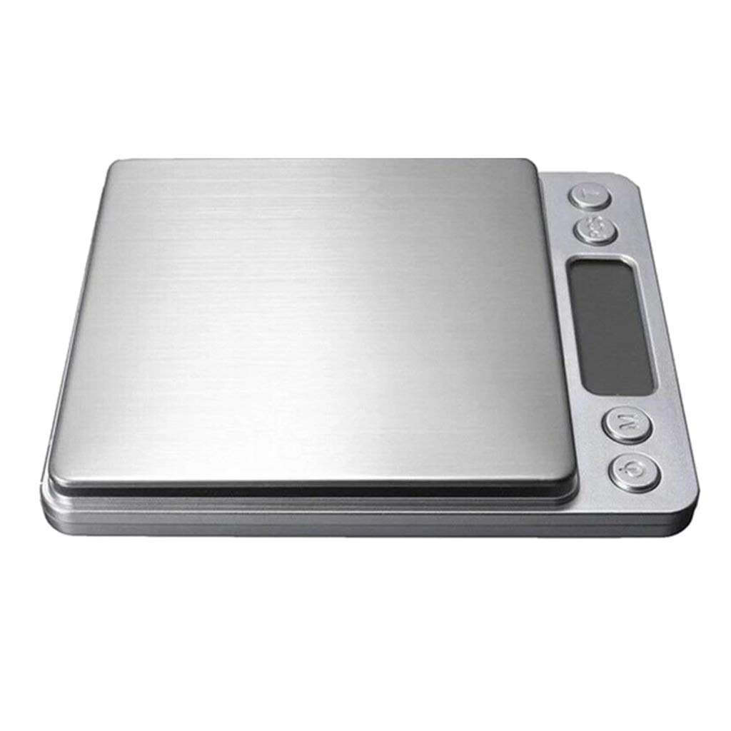 2000g Digital Kitchen Scale - Precise Food & Jewelry Weight Scale with LCD Display for Baking, Cooking, and Jewelry Making